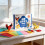 (Blue)Childrens Intellectual 3d Handicrafts Toy Suitable For Development Creative 6