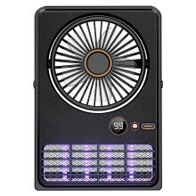Nouveau 2025 : Répulsif anti-moustiques et ventilateur 2 en 1 - Batterie rechargeable USB 3000 mAh, fixation murale pour le c
