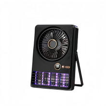 Répulsif anti-moustiques et ventilateur 2-en-1 amélioré (2025) - Batterie rechargeable USB 3000 mAh, fixation murale pour le
