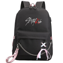 Stray Kids USB-Rucksack im koreanischen Stil, Felix-Schulrucksack, Geschenktasche für Jungen und Mädchen zum Schulanfang - YX