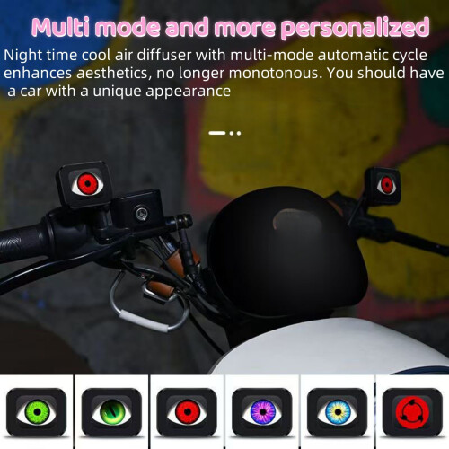 Dynamic Pupil Devil's Eye LED Light - Universal 12-36V Vehicle Modification with Realistic Eye Movement Effect-YXY 1