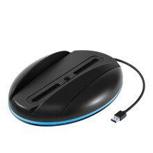Vertikale Kühlstation 2-in-1: RGB-Ständer mit externem Lüfter, kompatibel mit PlayStation 5 Digital/Disc Edition-YXY