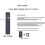 Télécommande vocale RMF-TX500E compatible avec les téléviseurs Sony 4K HD OLED (référence YXY). 4