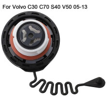 1pc Vehicle Dark Gray Fuel Gas Cap Fuel Tank Cover 31261589 Dark Gray ABS For Volvo C30/C70 S40 V50 2005-2013 Inner Tank Cove-YXY