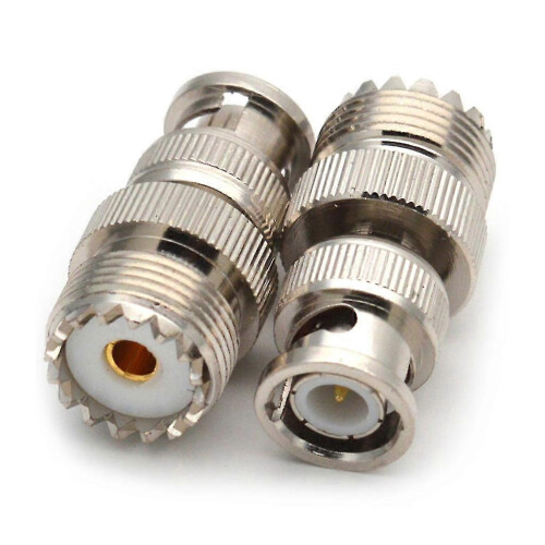 Adaptér BNC samec pre koaxiálny RF konektor PL259 samica - BNC samec-YXY 2