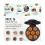 Electric Donut Maker Automatic Heating Egg Cake Bread Baking Machine 700W Kitchen Breakfast Makes 7-YXY 2