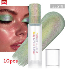 (Color 12)Sparkling Makeup Gel For Face And Body With Light Effects For Dance And Use Party