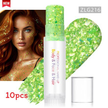 (Color 39)Sparkling Makeup Gel For Face And Body With Light Effects For Dance And Use Party