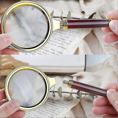 Loupe frontale mains libres avec éclairage pour la lecture - YXY 2