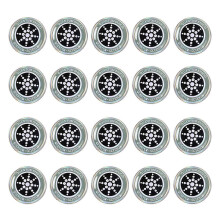 24 Stück EMF-Schutzaufkleber, Anti-Strahlungs-Handyaufkleber, EMF-Schutz - YXY