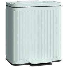 Dual 20L Kitchen Bin with Soft-Close Lid
