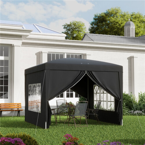 3x3m Pop Up Gazebo – Water & UV Resistant 1