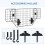 PawHut Car Pet Barrier – Adjustable Metal Mesh Headrest 8
