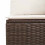 VidaXL vidaXL Gartensofa-set 9 stk. Braun [Synthetisch]: Poly Rattan 8