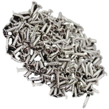 600pcs Tornillos Pickguard para Guitarra Strat / Tele Guitarra ElÉCtrica Bajo Plata