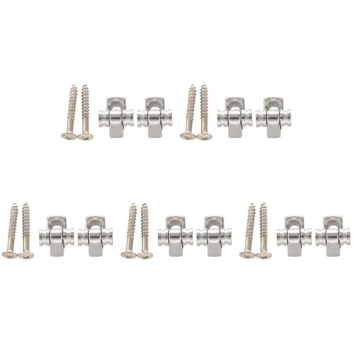 Set of 10 Chrome Roller String Retainer Trees Guitar Parts