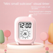 Small Alarm Clock Multi-Function Countdown Desktop Electronic Shopping Mall Alarm Clock Ornaments Tomato Learning Tool A