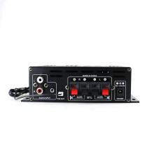 2X Ak380 800W 12V Leistungsverstärker Stereo Home Auto BASS Audioverstärker Musikplayer Autolautsprecher Klasse D FM USB/