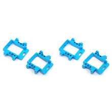 2X Aluminium voor- en Achterversnellingsbakarmbevestiging 102060 102061 voor HSP 94111 94188 94102 1/10 voor Truck,A
