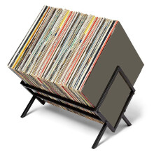 Tier Vinyl Record Storage Desktop Display Rack Desktop Bookshelf CD Display Stand Desktop Magazine Bookshelf