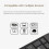 3X USB 3.0 Memory Card Reader Adapter TF Card Reader for Card/TF Card Reader Adapter PC Computer Laptop 3