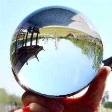 6pièces 40Mm Boule de Cristal en Verre Transparent, Accessoires de Photographie pour la SphÈre de GuÉrison Cadeaux