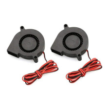 Luchtblazer Turboventilator Ultrastille Kleine -Koelventilator 5015 DIY 3D-Printermontagekit voor RepRap E10 E12 24V-Ventilatoren