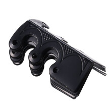 30PCS Corner Protectors, Baseboard Corner Protectors, Baseboard Corner Protectors, Vintage Metal Corner Protector Black