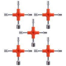 Multi-Function Spanner Multi- Outer Hexagon Tool Bike Repair Tools Portable Three Hexagonal Internal Wrench