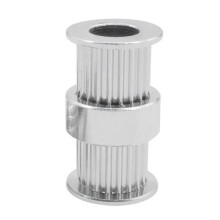For Ultimaker 2 3D Printer Dual GT2 Timing Pulley 20 Teeth for 6mm Belt Width Synchronous Drive Upgrade 5mm Bore