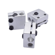 3Pcs for E3D Printer Part Volcano Heated Block and Silicone Sock for Sidewinder X1/X2 Genius Pro