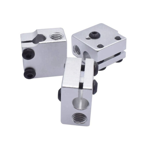 3Pcs for E3D Printer Part Volcano Heated Block and Silicone Sock for Sidewinder X1/X2 Genius Pro