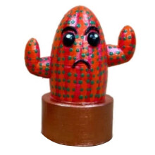 Cactus Doll Eye Cactus Miniature Unico Desktop Cactus Ornamenti Decorazione Della Stanza A
