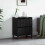 VidaXL vidaXL Sideboard Black Oak 60 x 35 x 70 cm 1