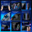 Wireless RGB Controller for  2 6-Axis Gyro Hall Joystick Gamepad RGB Backlight Wireless Gamepad Accessories B 6
