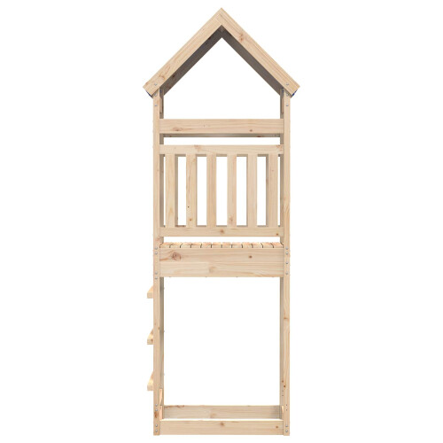 VidaXL vidaXL Play Tower Brown 52.5 x 85 x 265 cm Solid Pine Wood 2