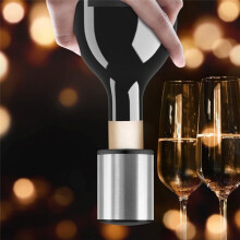 Wine Stopper,Vacuum Leakproof Wine Bottle Stopper, Reusable Wine Sealer, Wine Corks Keeps Fresh, Gifts for Wine Lovers