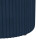 Velvet-Feel Storage Ottoman - Blue 7