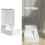 Dog Automatic Feeder Cat Automatic Feeder and Cat Feeder Food Storage 5