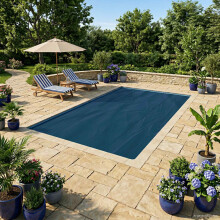 vidaXL Solar Pool Cover Heavy Quality 400 x 200 cm 200 μm Square PE