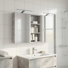 vidaXL Badezimmerschrank-Set 3 stk. 110 x 10,5 x 60,5 cm Holzwerkstoff