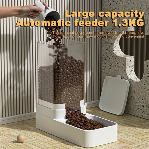 Dog Automatic Feeder Cat Automatic Feeder and Cat Feeder Food Storage 1
