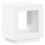 VidaXL vidaXL Side Table White 60 x 40 x 65 cm Engineered Wood 5