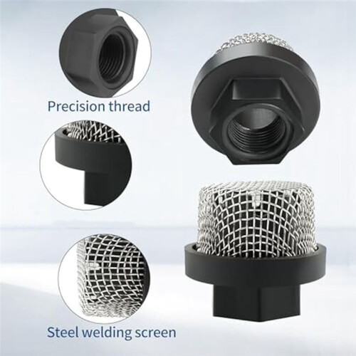 Airless-Farbspritzfilter, Siebsatz, Spritzfilter, Pumpenverteilersieb, Saugrohrfilter, Spritzzubehör 1