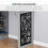 Folding Convertible Desk with Blackboard, Grey 5