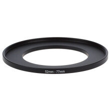 4pcs 52mm-77mm 52-77 Metal Step Filter Ring Adapter for Camera