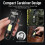 2 Pack Small Flashlight ,Rechargeable Flashlights LED Flash Light for Emergencies Camping 7