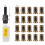 21pcs Rivet Nut Tools Hand Rivet Nut Simple Installation Manual Riveter for Rivnuts Tools for Nuts M3 4