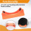 For   M4 M4pro 2024 Vertical Stand - Desk Mount, for   Accessories Easy Installation Orange 5