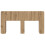 VidaXL vidaXL Headboard Cabinet with Storage Artisan Oak Engineered Wood 4